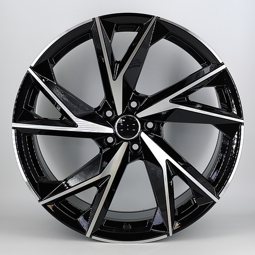 Black polished alloy - 20"r8,