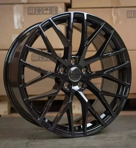 Black alloy wheels - black,